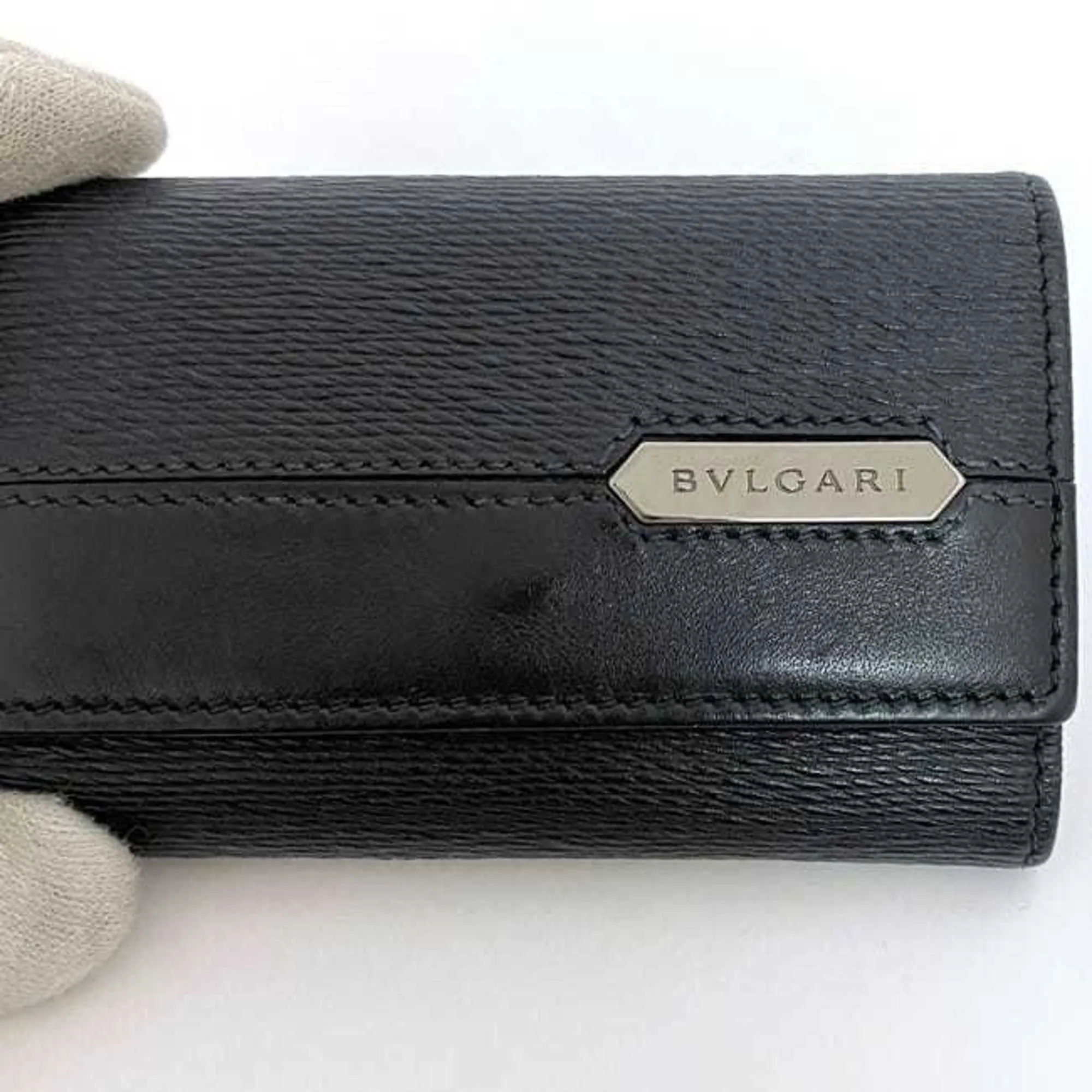 Bvlgari Leather Keycase (Pre-Owned)