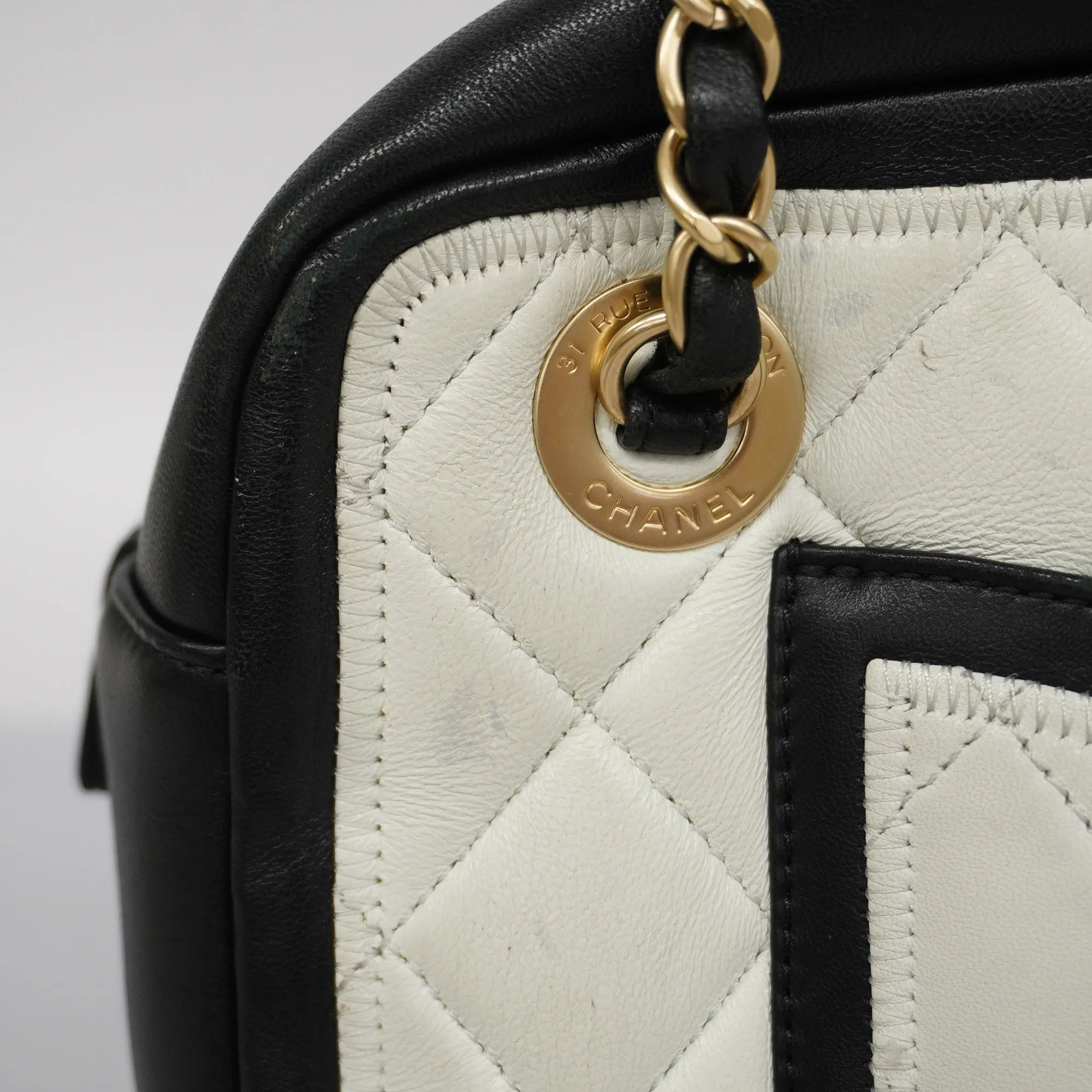 ChanelAuth  Matelasse Chain Shoulder Women's Leather Shoulder Bag