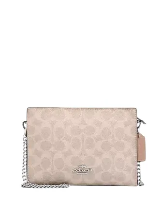 Coach Slim Crossbody Bag In Signature Canvas