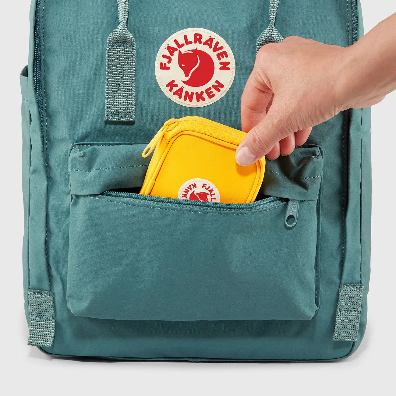 Fjallraven Kanken Card Wallet Frost Green - Frost Green / ONE SIZE / 664