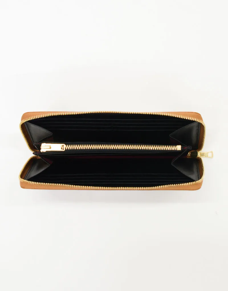 gloss Round Zip Wallet No.02840