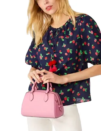 Kate Spade New York Madison Saffiano Leather Duffle Crossbody