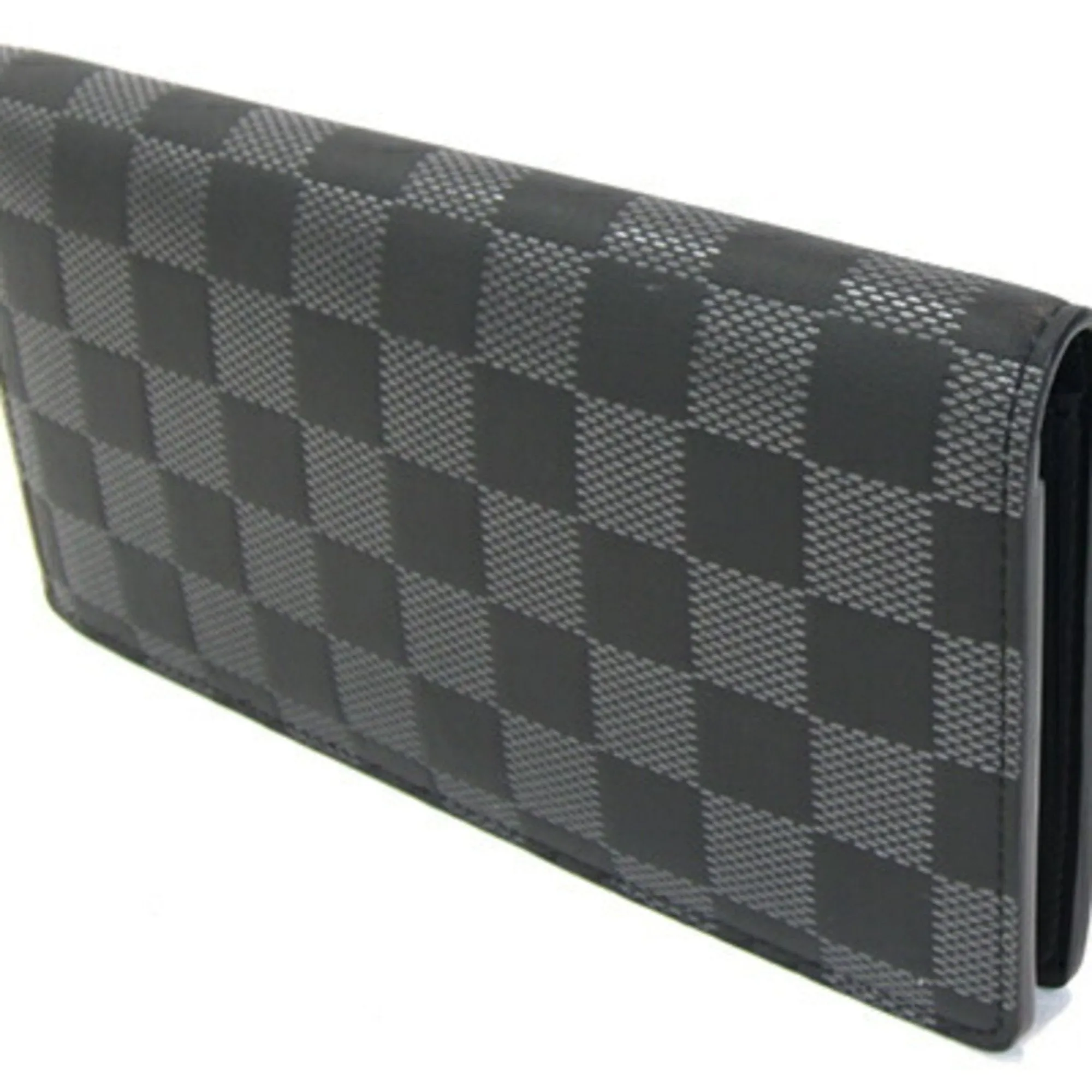 Louis Vuitton Damier Canvas Infini Damier Infini Long Wallet (Bi-Fold) (Pre-Owned)