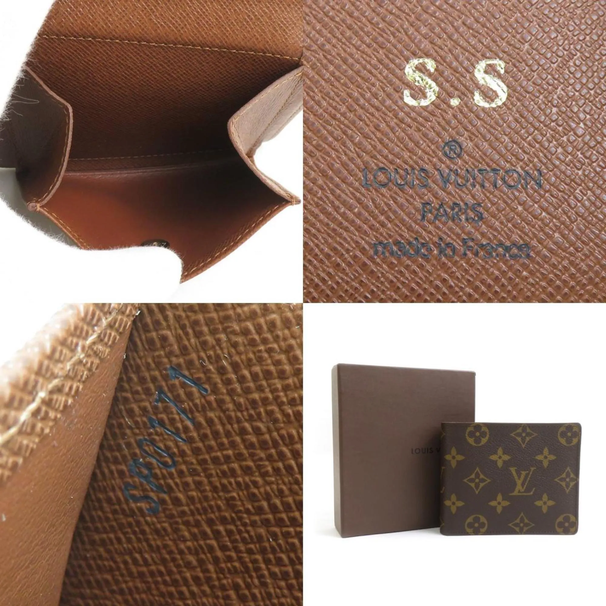 Louis Vuitton Monogram Canvas Wallet (Bi-Fold) (Pre-Owned)