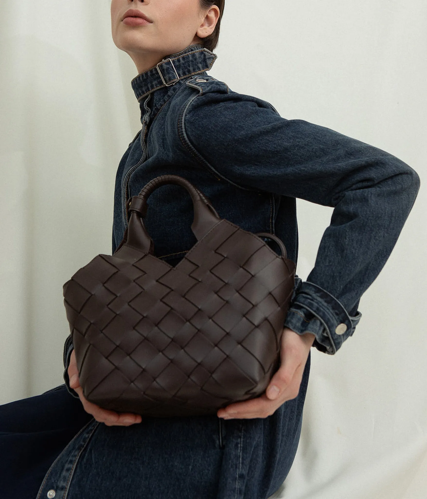 MISU Navy Shoulder bag