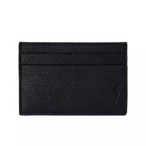 Neil Barrett Sleek  Leather Card Holder Men's Wallet