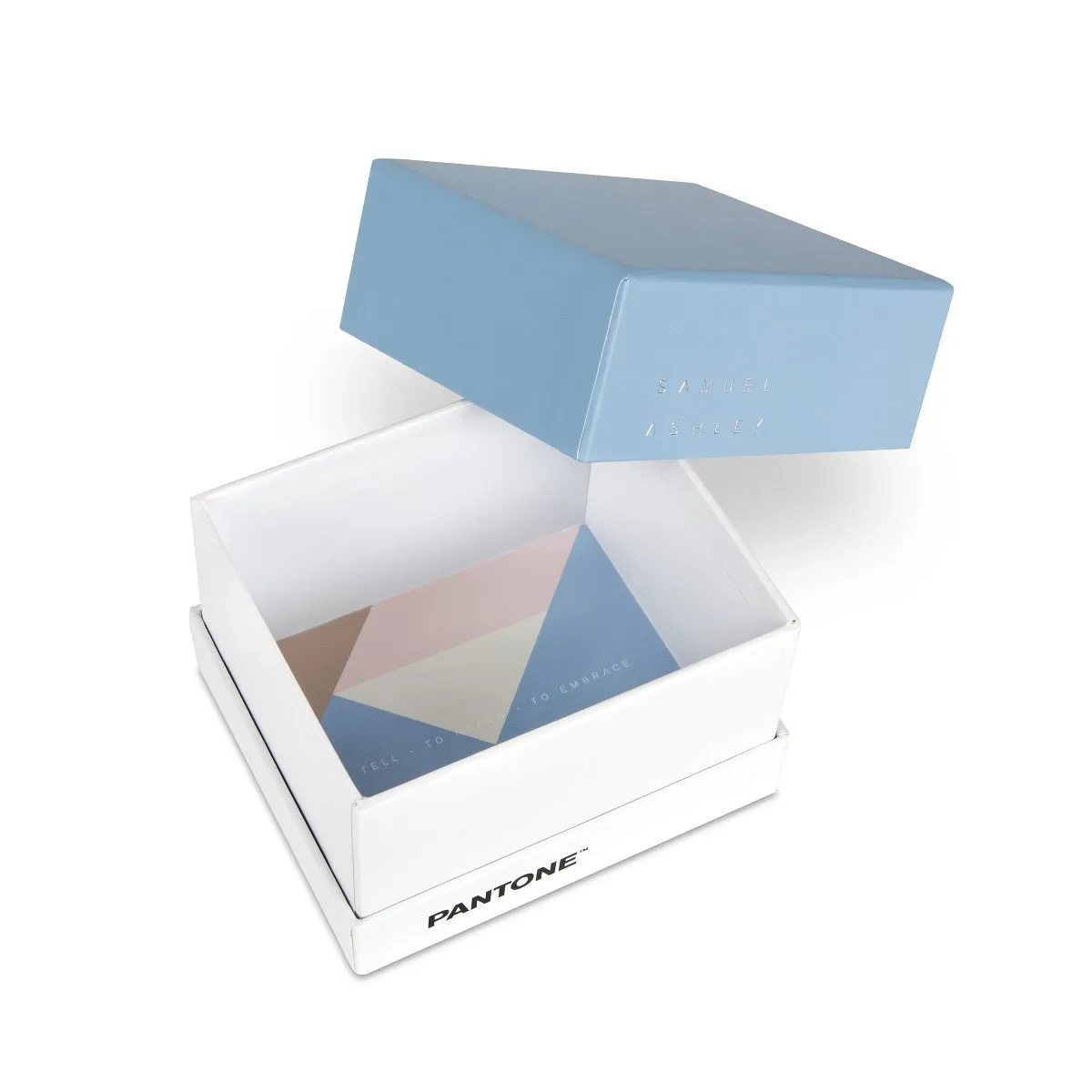 Samuel Ashley x Pantone Leather Key Chain Pouch