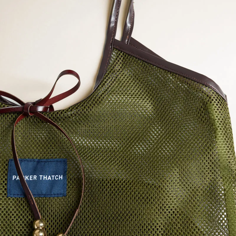 The Tokyo Shopper - Olive/Brown