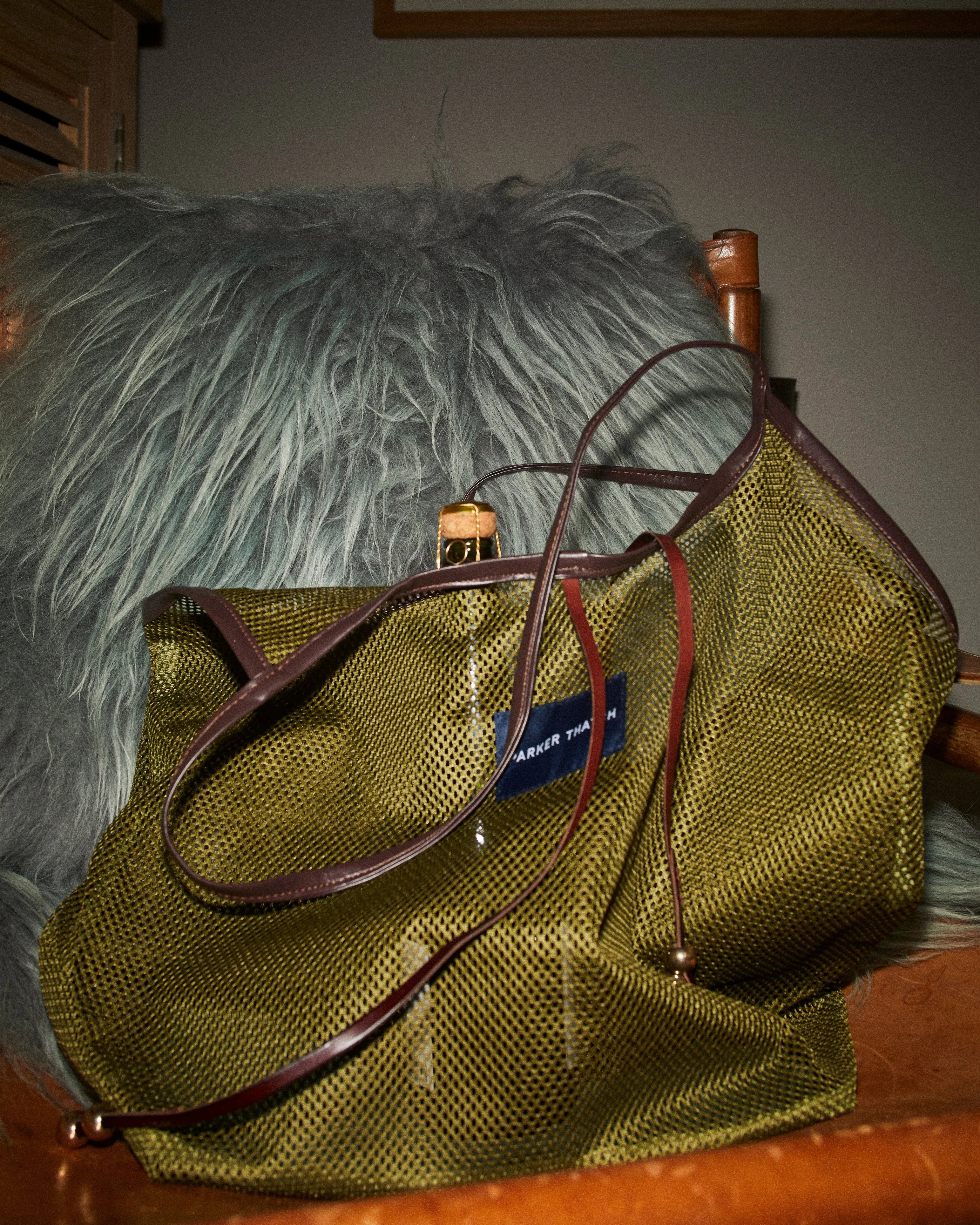 The Tokyo Shopper - Olive/Brown
