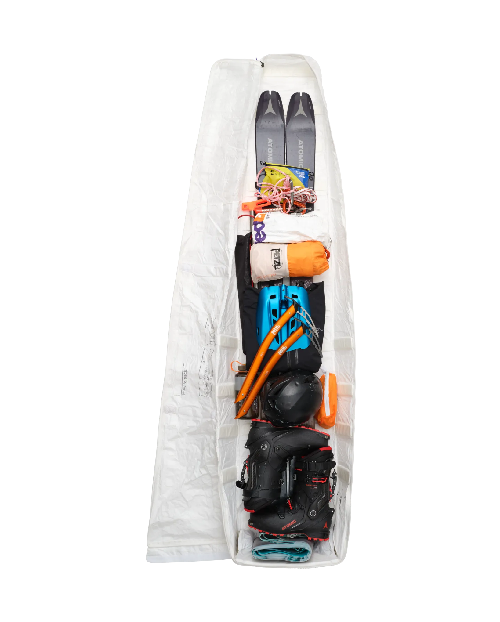 Weigh Lighter Snow Roller Pro 127L Aurora